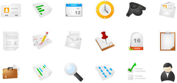 浅灰色的博客图标PNG