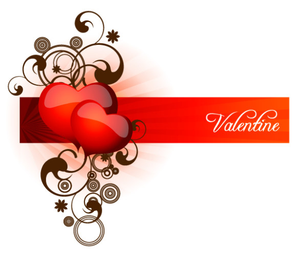 心形图案矢量素材