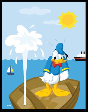 唐老鸭矢量素材