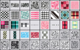 gomedia出品多款潮流ps填充图形素材-2