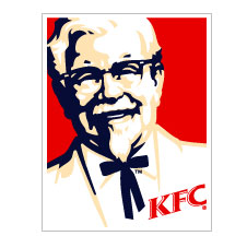 kfc&nbsp;logo 矢量素材