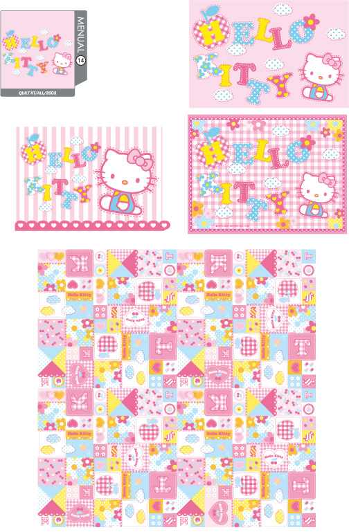 hello kitty 官方矢量14