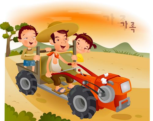 iClickart卡通家庭插画矢量素材-4