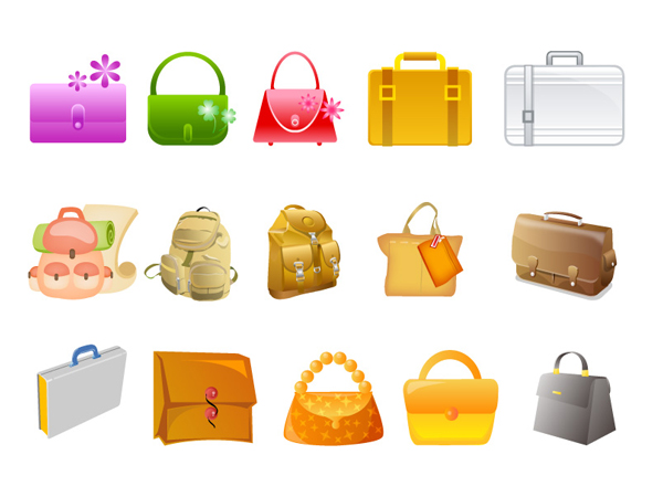 箱子包包矢量素材之二