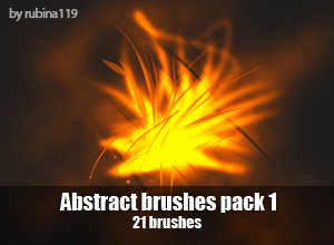 超酷炫光效果ps笔刷素材