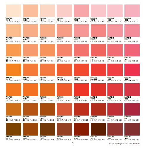 PANTONE色谱 pdf 素材