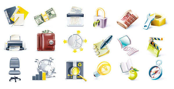 精致的图标矢量素材