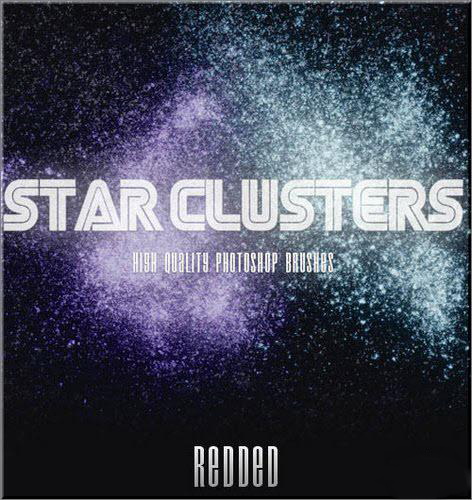 高清晰宇宙星云PS笔刷（含MACO系统笔刷文件）