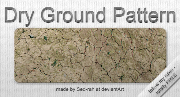 高清晰干裂的土地PS图案