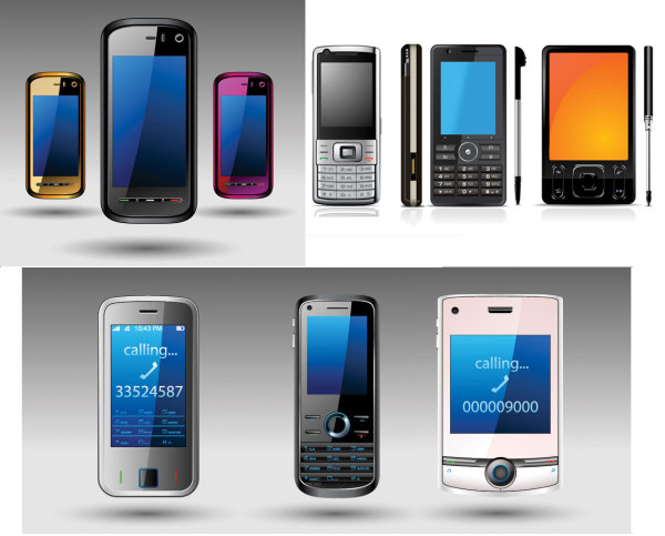 手机矢量素材
