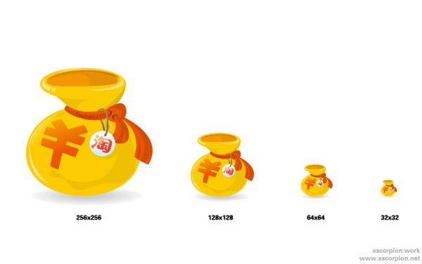 钱包图标矢量素材