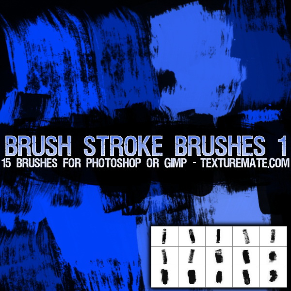 高清晰涂抹PS笔刷