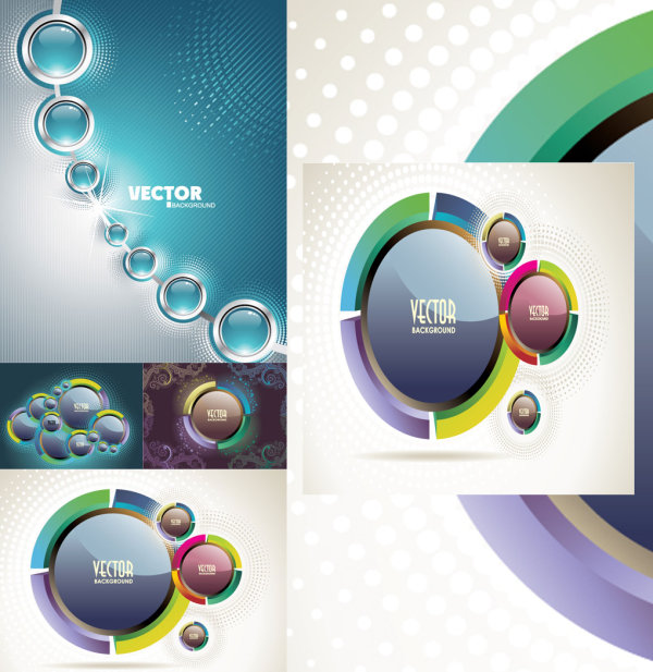 科技感背景矢量素材