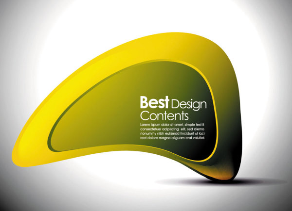 闪亮的讲话气泡05——矢量素材