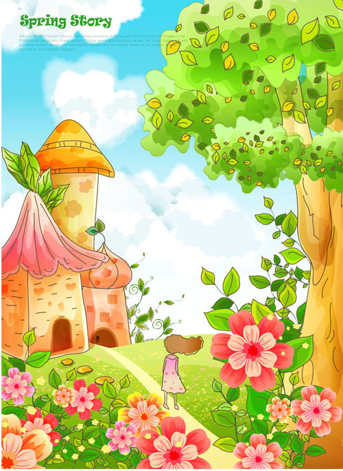 可爱卡通元素06&mdash;&mdash;矢量素材