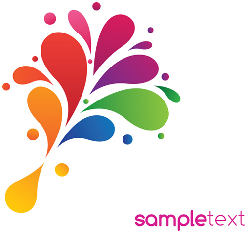 精美彩色图案01&mdash;&mdash;矢量素材