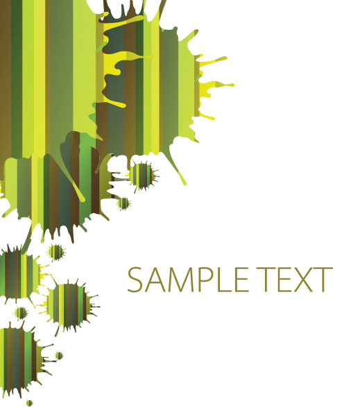 创意滴溅痕迹背景05&mdash;&mdash;矢量素材