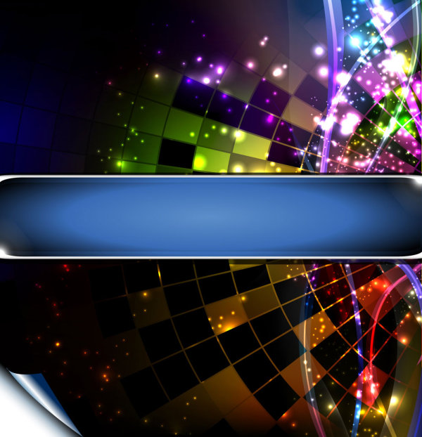 绚丽的灯光特效04&mdash;&mdash;矢量素材