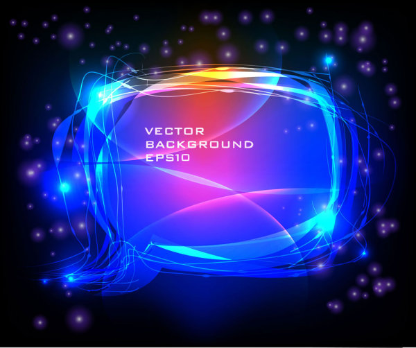 Brilliant neon effects 05 - Vector material