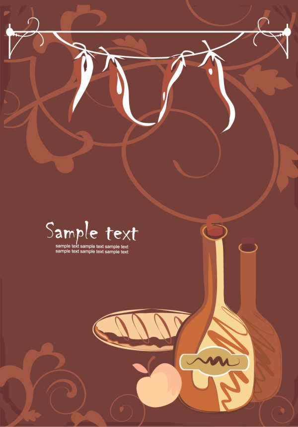 卡通菜单模板02&mdash;&mdash;矢量素材