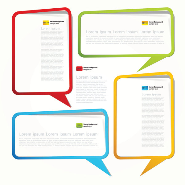 精美实用的提示框06&mdash;&mdash;矢量素材