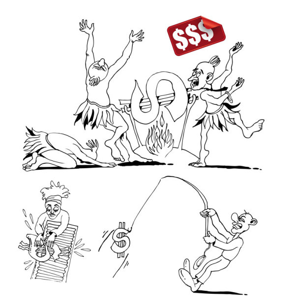 Cartoon comic 03 - vector material