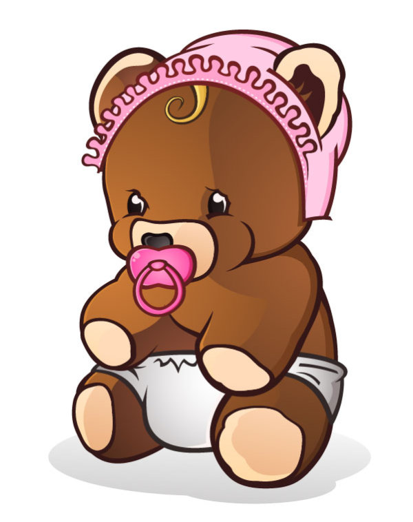 Teddy Bear 04 - vector material