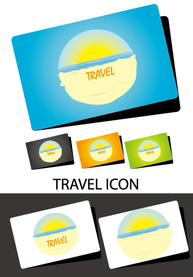 Tide card 01 - vector material