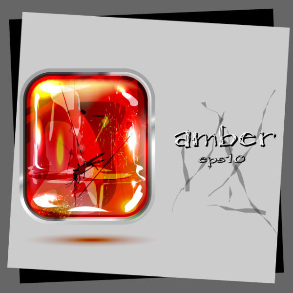 Fashion glass textured background 02 - vector material