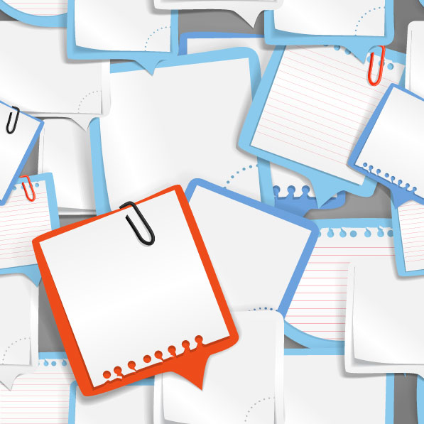 Fine paper notes 05 - vector material