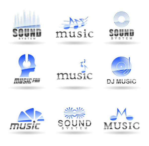 Beautiful icon design 05 - vector material