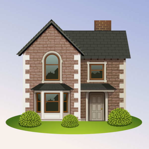 Housing 04 - vector material