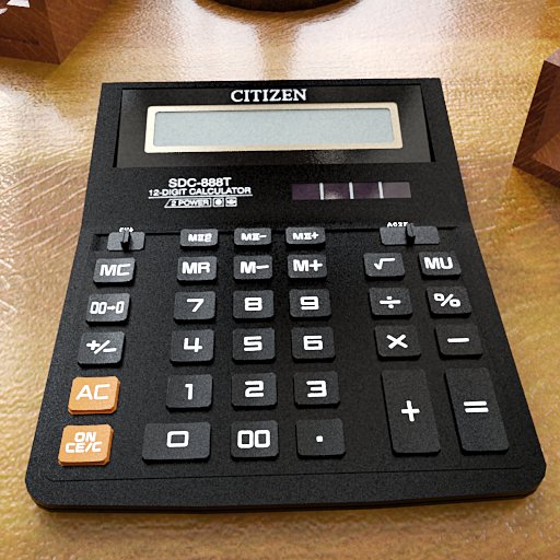 calculator download 3D models