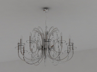 3D models of crystal chandeliers