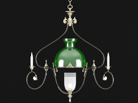 European chandeliers 3D model