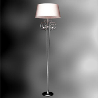 European monomer wrought iron floor lamp