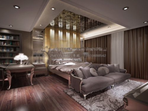 Spacious bedroom models