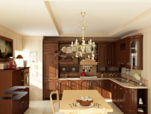 Modern kitchen 3d models