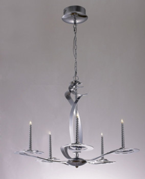 Candle chandelier 3d model