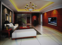 Modern European-style simple and generous living room