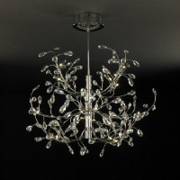 3D models of European modern crystal chandeliers 
