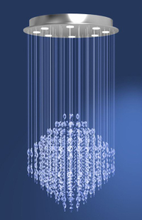 3D models of European modern crystal chandeliers