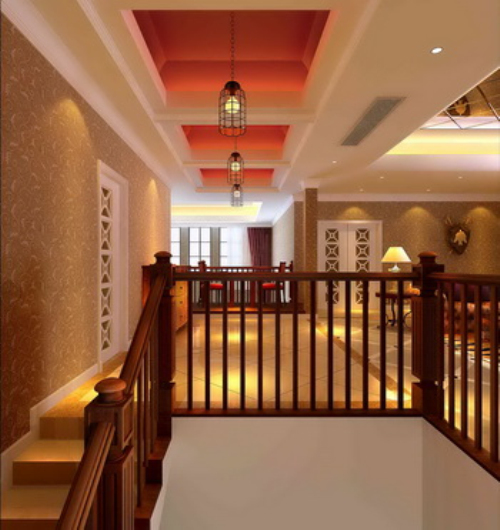 The more layers of modern staircase model