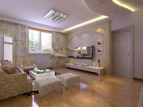 Simple living room 3d model