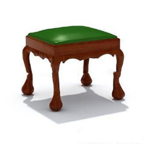 Continental stool changing his shoes