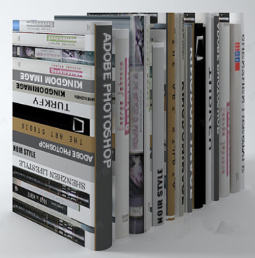 Books 3d models
