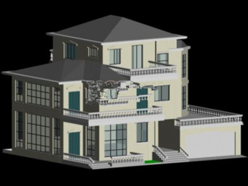 Villa whole model