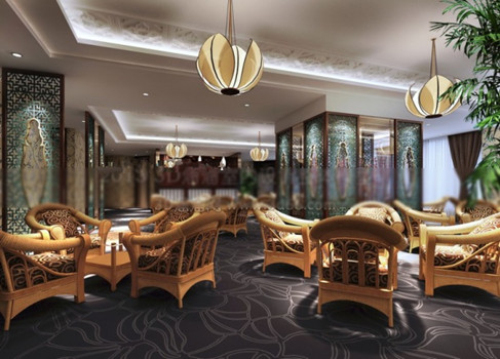 3d model classic cafe