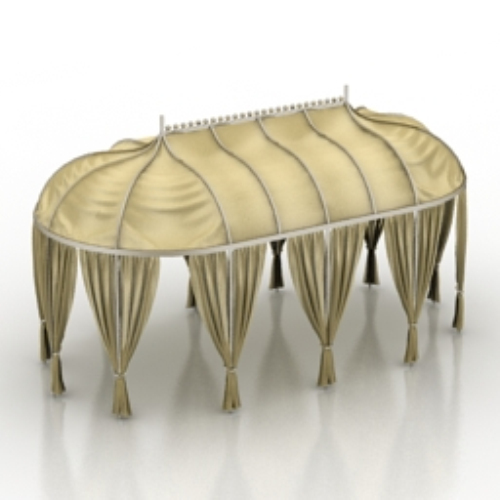 Europe model silver tent