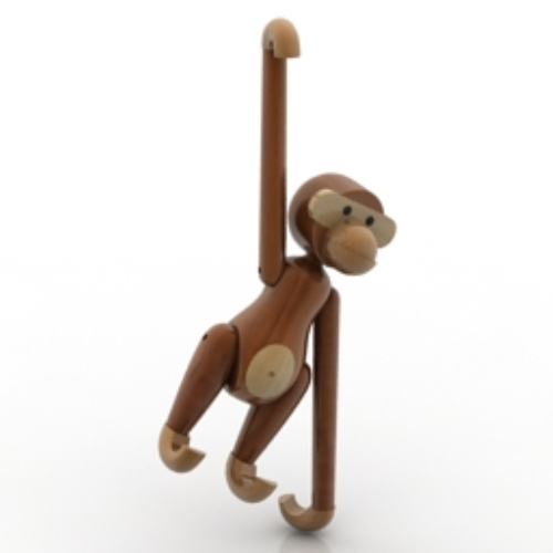 gibbon monkey doll model